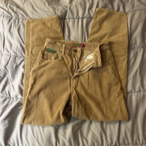 Empyer tan corduroy pants never worn in great condition
